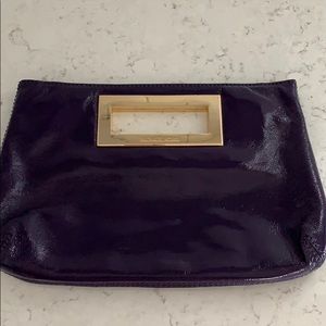 Purple Patent Leather Michael Kors clutch